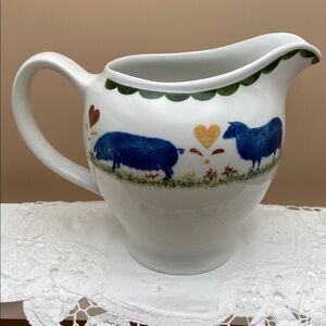 Vintage Wood & Sons Jacks Farm Small Pitcher